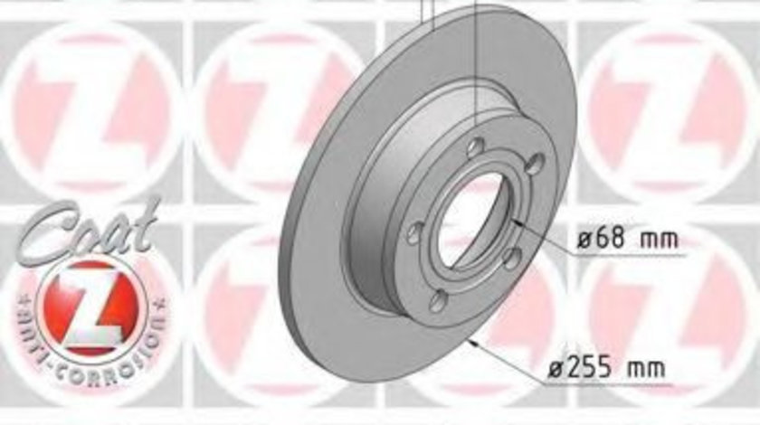 Disc frana AUDI ALLROAD (4BH, C5) (2000 - 2005) ZIMMERMANN 100.3323.20 piesa NOUA