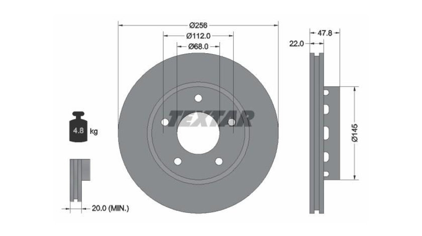 Disc frana Audi AUDI A4 (8D2, B5) 1994-2001 #2 0986479463