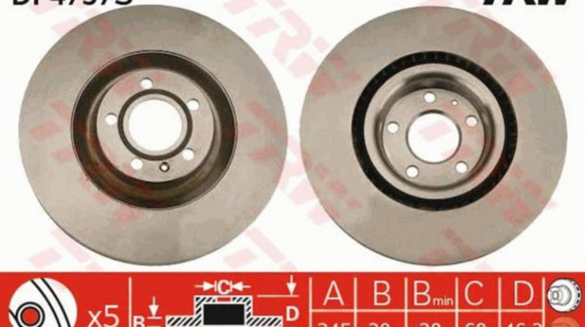 Disc frana Audi AUDI A4 (8E2, B6) 2000-2004 #2 09A81510