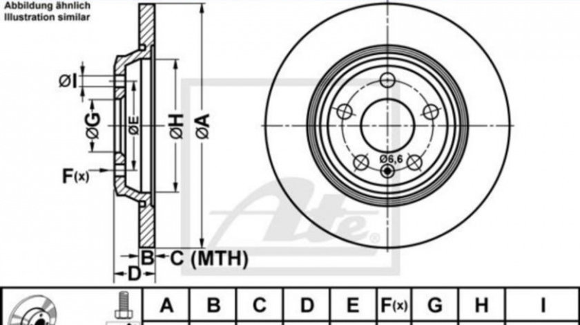 Disc frana Audi AUDI A4 Allroad (8KH, B8) 2009-2016 #2 08A75910