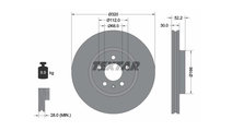 Disc frana Audi AUDI A5 (8T3) 2007-2016 #2 0986479...