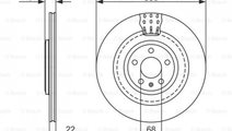 Disc frana Audi AUDI A6 Avant (4G5, C7, 4GD) 2011-...