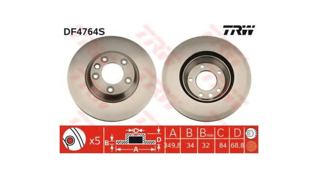 Disc frana Audi AUDI Q7 (4L) 2006-2015 #2 0986479249