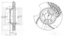 Disc frana AUDI Q7 (4L) (2006 - 2015) DELPHI BG977...