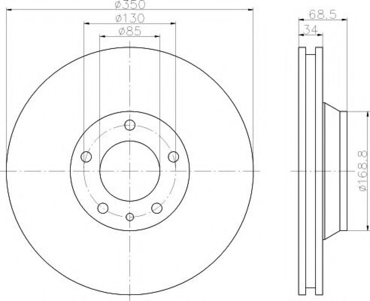 Disc frana AUDI Q7 (4L) (2006 - 2015) TEXTAR 92121805 piesa NOUA