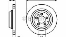 Disc frana AUDI Q7 4L BOSCH 0 986 479 259