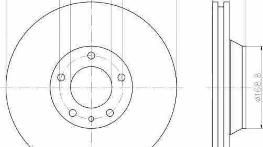 Disc frana AUDI Q7 4L TEXTAR 92121700