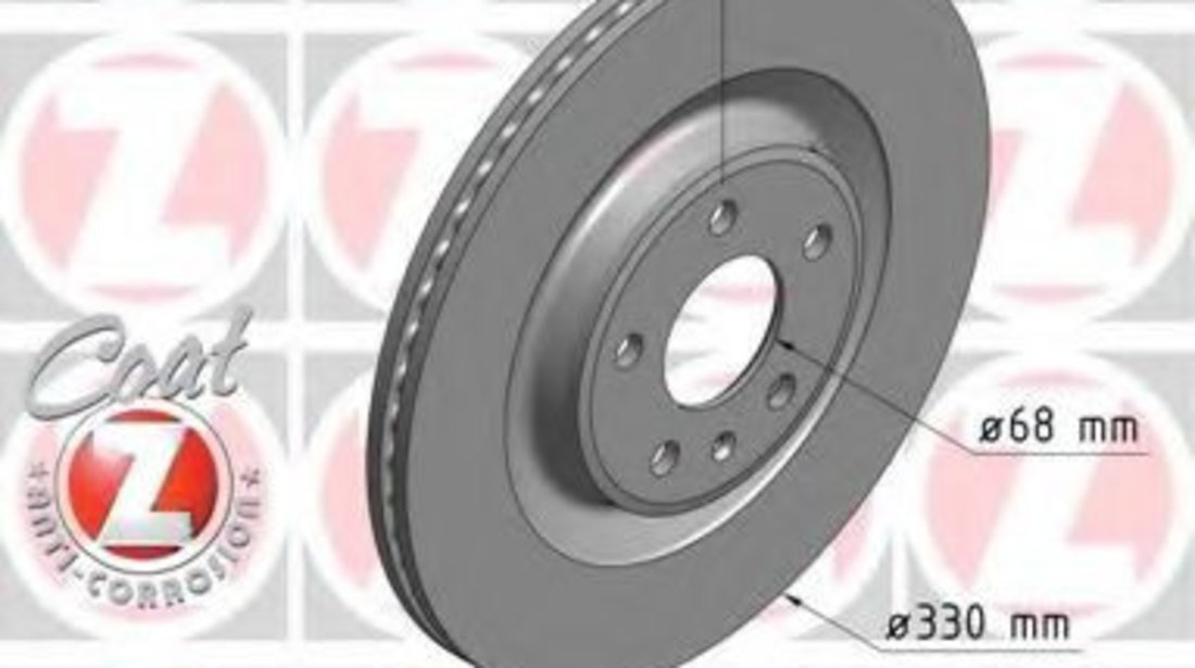 Disc frana AUDI Q7 (4M) (2015 - 2016) ZIMMERMANN 100.3358.20 piesa NOUA