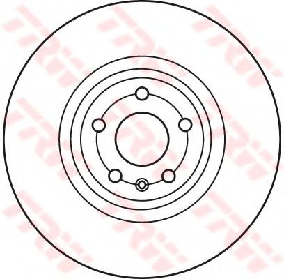 Disc frana AUDI TT Roadster (8J9) (2007 - 2014) TRW DF6041S piesa NOUA