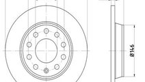 Disc frana Axa spate stanga (12108541 MTR) AUDI,SE...