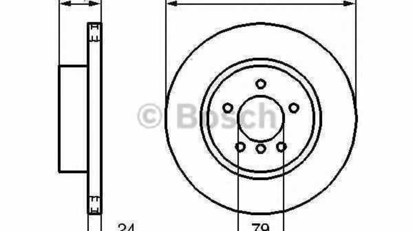 Disc frana BMW 1 Cabriolet E88 BOSCH 0 986 479 216