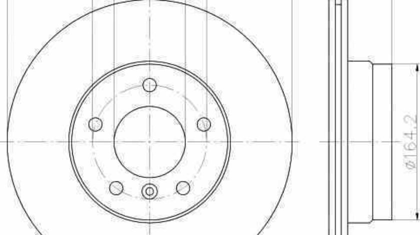 Disc frana BMW 1 Cabriolet E88 TEXTAR 92133003