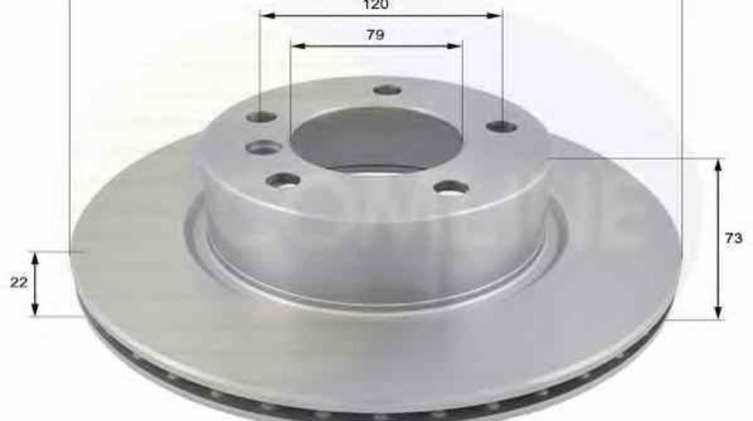 Disc frana BMW 1 E81 COMLINE ADC1717V