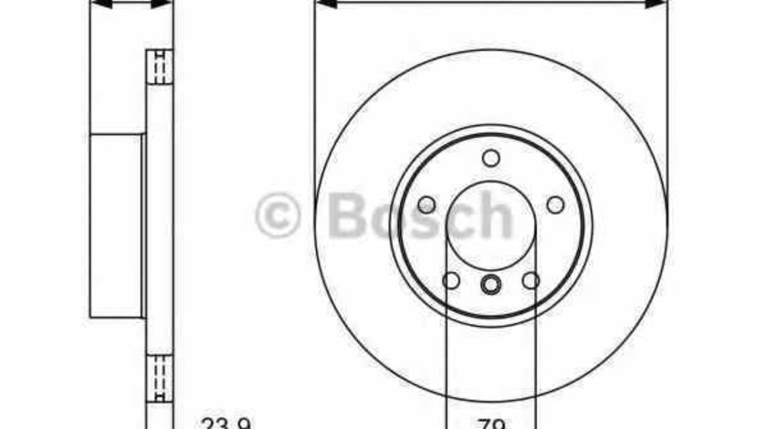 Disc frana BMW 1 F20 BOSCH 0 986 479 381