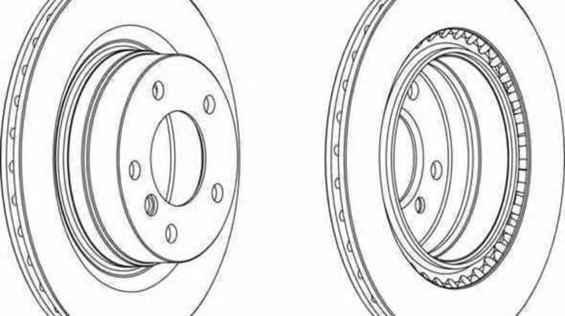 Disc frana BMW 2 cupe F22 FERODO DDF1549