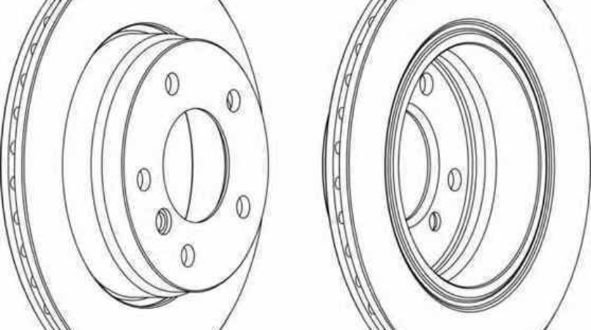 Disc frana BMW 3 Cabriolet E36 FERODO DDF831