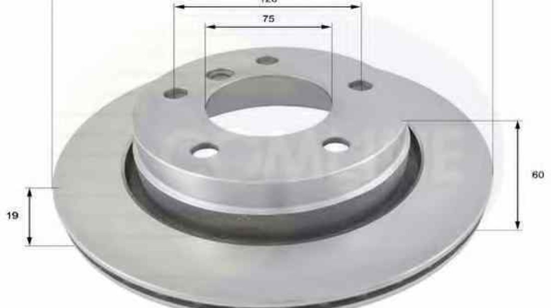 Disc frana BMW 3 Cabriolet E46 COMLINE ADC1704V