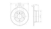 Disc frana BMW 3 Compact (E36) 1994-2000 #2 088302...