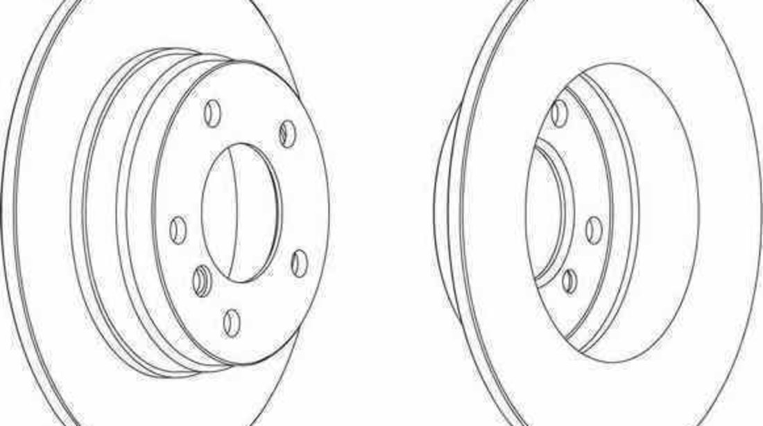 Disc frana BMW 3 Compact E36 FERODO DDF249