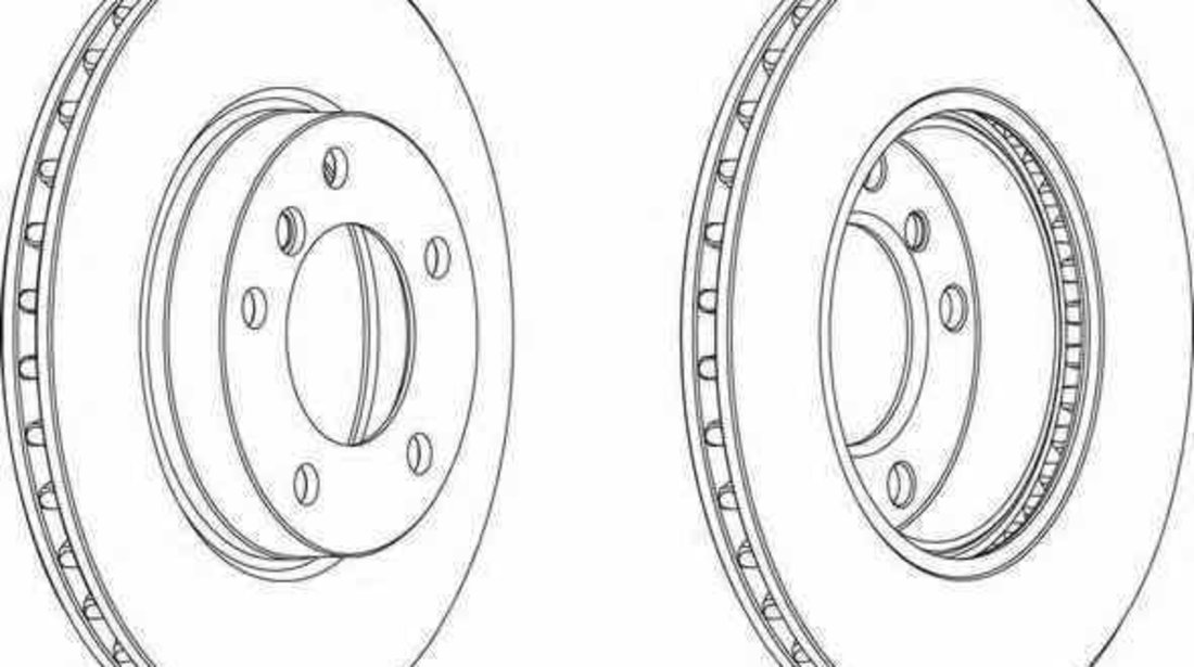 Disc frana BMW 3 cupe E36 FERODO DDF258