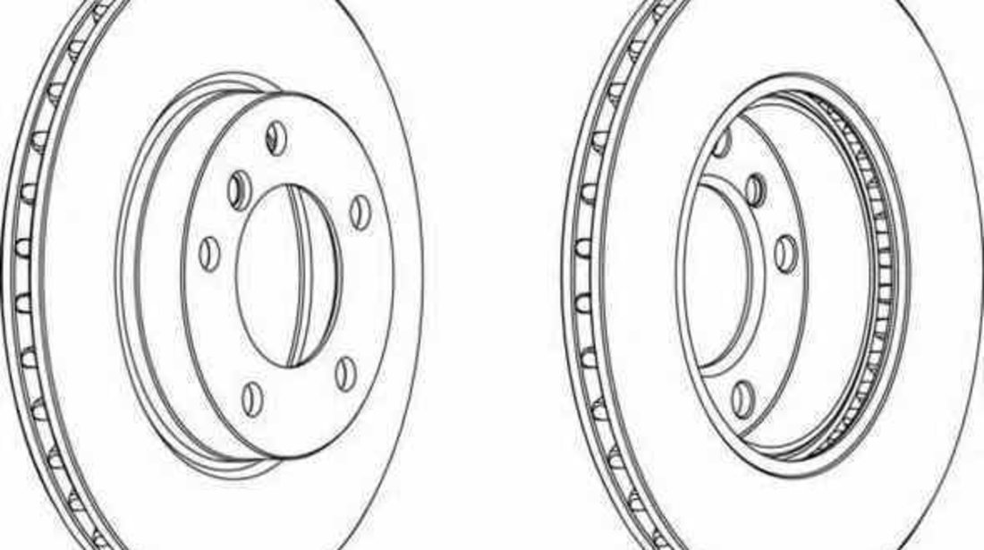 Disc frana BMW 3 cupe E36 FERODO DDF258