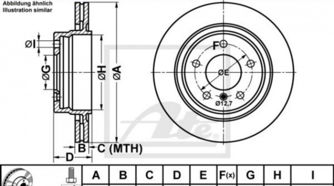 Disc frana BMW 3 Touring (E46) 1999-2005 #2 09770210