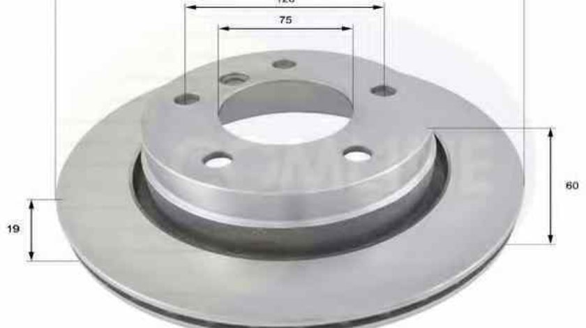 Disc frana BMW 3 Touring E46 COMLINE ADC1704V