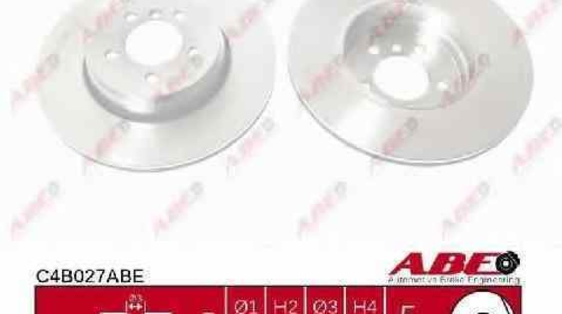 Disc frana BMW 6 Cabriolet E64 ABE C4B027ABE