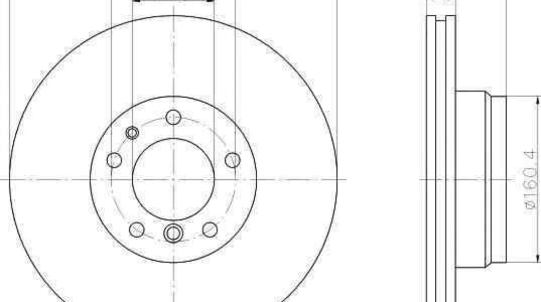 Disc frana BMW 7 (E38) TEXTAR 92071403