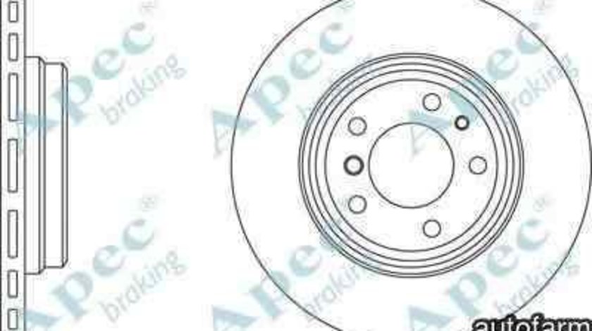 Disc frana BMW 8 (E31) BMW 34212282303