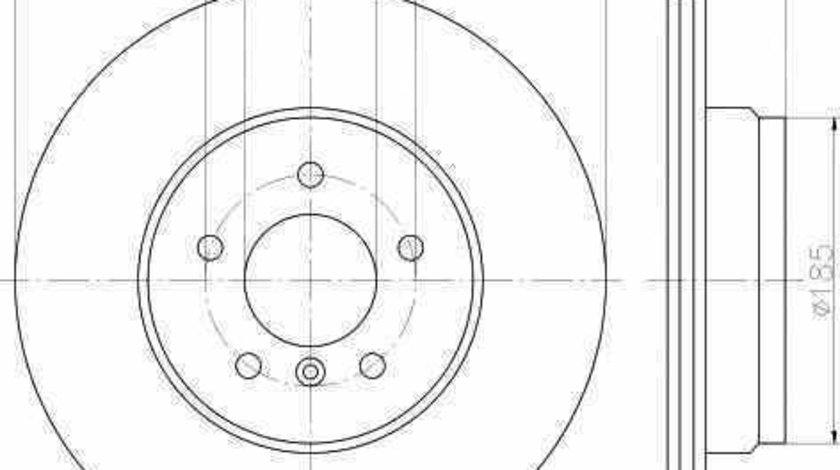 Disc frana BMW (BRILLIANCE) 3 SERIES (E90) TEXTAR 92137903