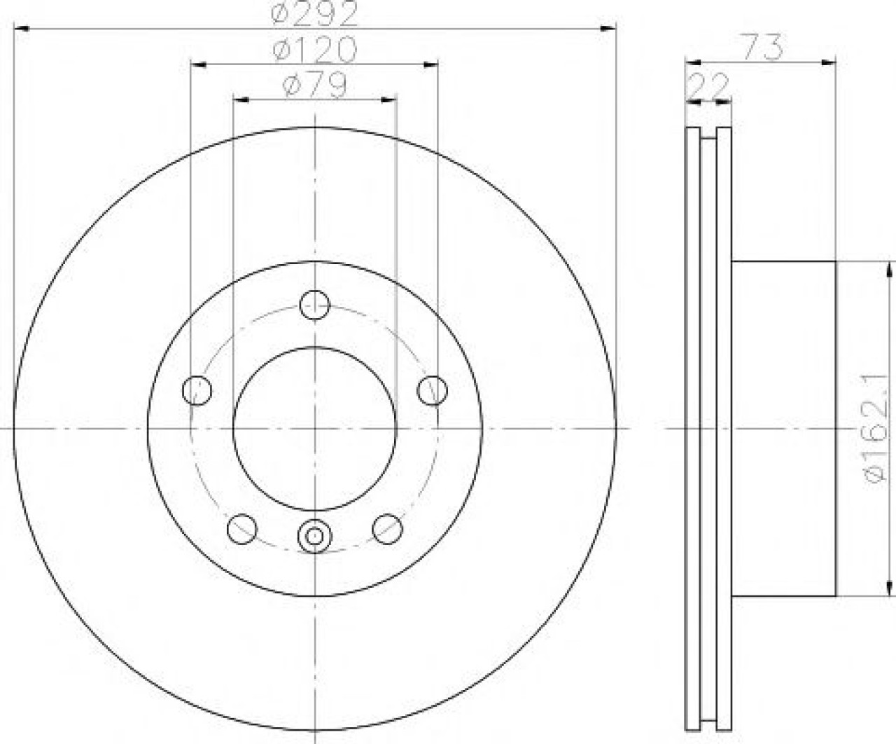 Disc frana BMW Seria 1 Cupe (E82) (2007 - 2013) TEXTAR 92132805 piesa NOUA