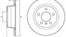 Disc frana BMW Seria 1 (F20) (2010 - 2016) DELPHI ...