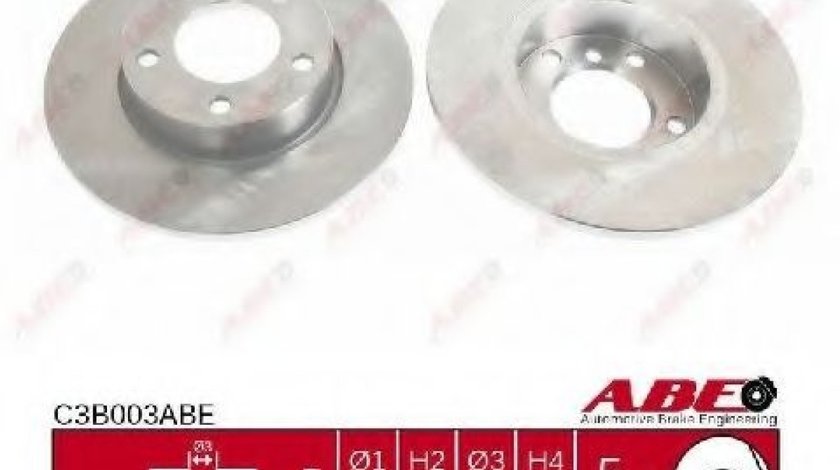 Disc frana BMW Seria 3 Cabriolet (E36) (1993 - 1999) ABE C3B003ABE piesa NOUA