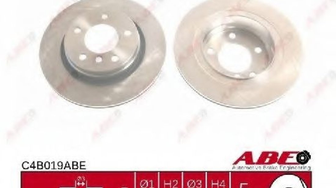 Disc frana BMW Seria 3 Cabriolet (E46) (2000 - 2007) ABE C4B019ABE piesa NOUA