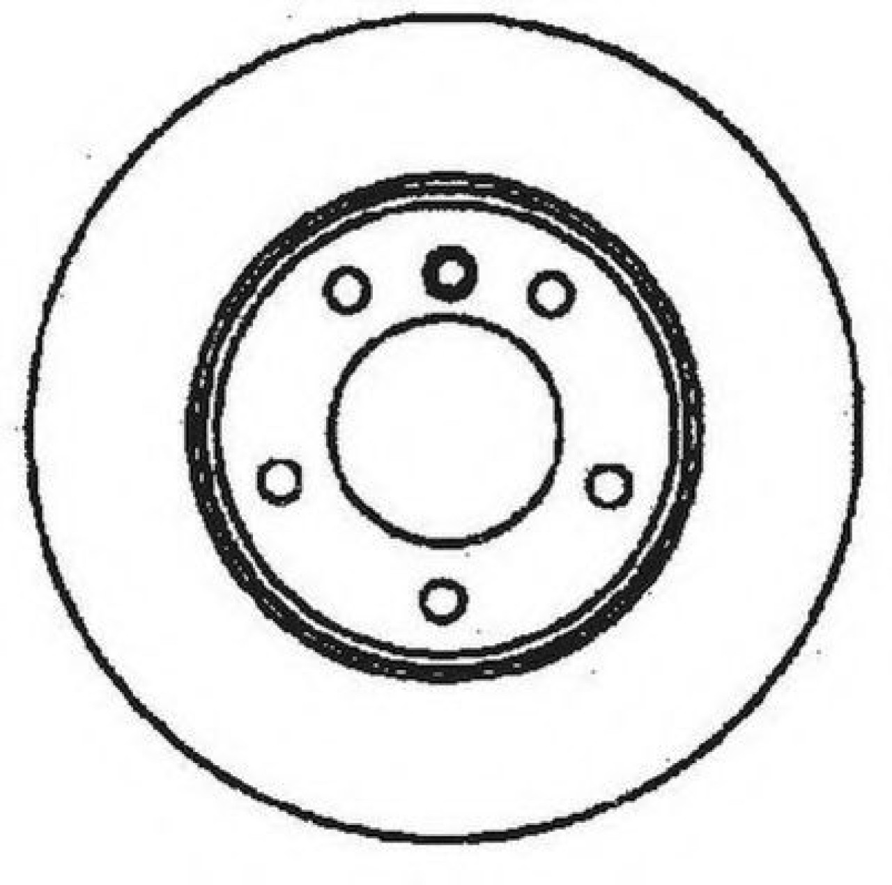 Disc frana BMW Seria 3 Cabriolet (E46) (2000 - 2007) JURID 561551JC piesa NOUA
