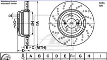 Disc frana BMW Seria 3 Cabriolet (E93) (2006 - 201...