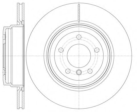 Disc frana BMW Seria 3 Cabriolet (E93) (2006 - 2013) REMSA 6976.10 piesa NOUA