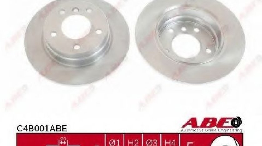 Disc frana BMW Seria 3 Compact (E36) (1994 - 2000) ABE C4B001ABE piesa NOUA