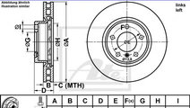 Disc frana BMW Seria 3 Cupe (E36) (1992 - 1999) AT...