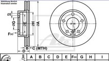 Disc frana BMW Seria 3 Cupe (E46) (1999 - 2006) AT...