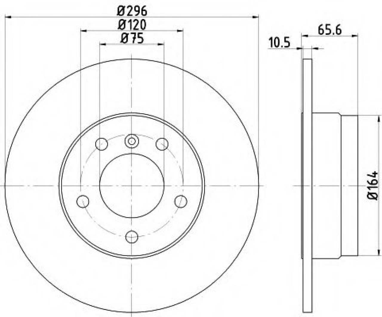 Disc frana BMW Seria 3 Cupe (E92) (2006 - 2013) TEXTAR 92133103 piesa NOUA