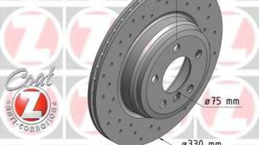 Disc frana BMW Seria 3 (F30, F35, F80) (2011 - 2016) ZIMMERMANN 150.2904.52 piesa NOUA