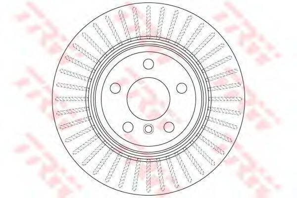 Disc frana BMW Seria 3 Touring (F31) (2011 - 2016) TRW DF6512S piesa NOUA