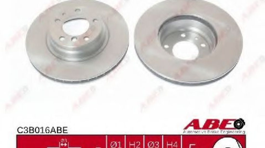 Disc frana BMW Seria 7 (E38) (1994 - 2001) ABE C3B016ABE piesa NOUA