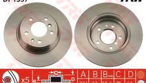 Disc frana BMW Seria 7 (E38) (1994 - 2001) TRW DF1...