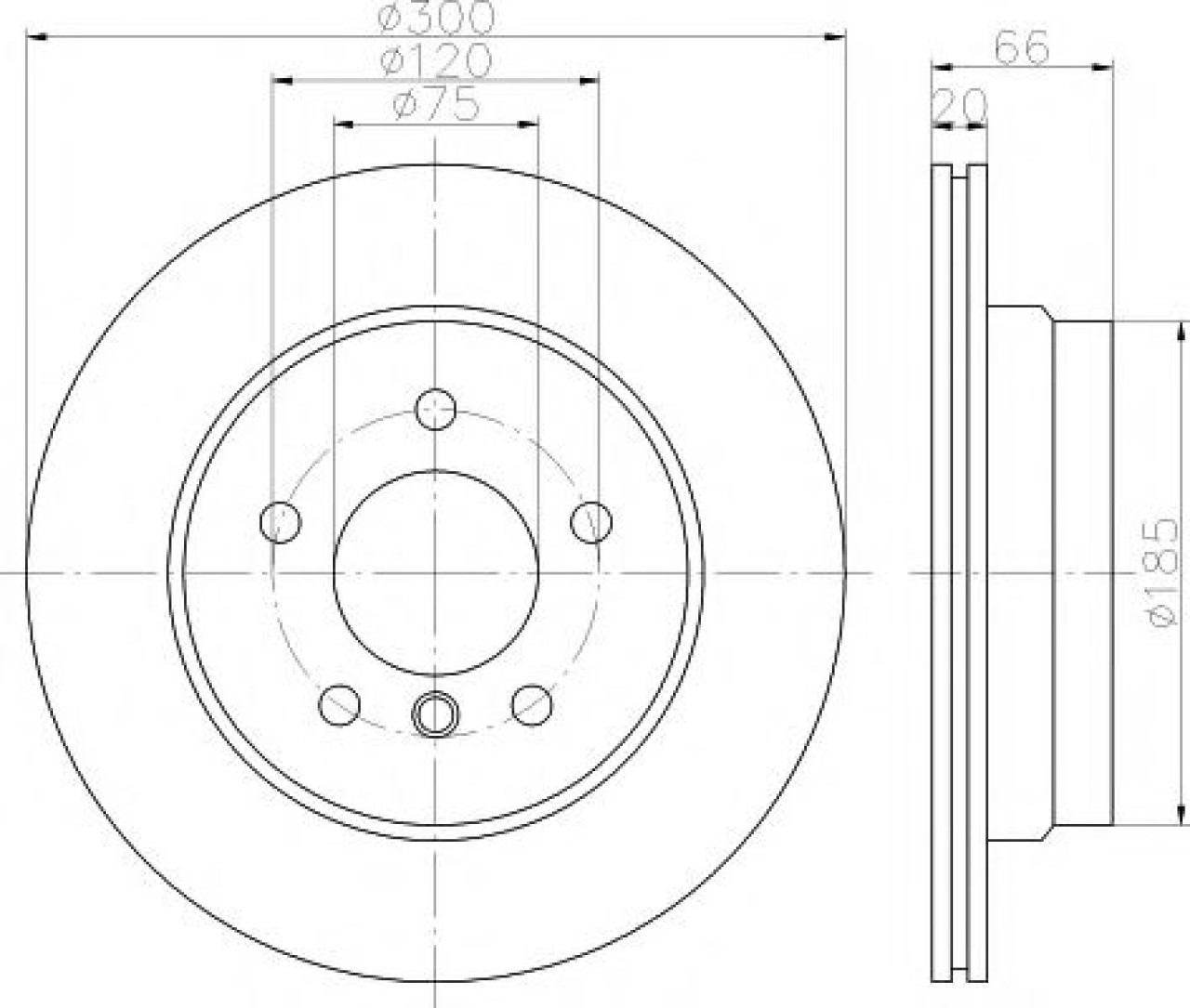Disc frana BMW X1 (E84) (2009 - 2015) TEXTAR 92154903 piesa NOUA