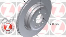 Disc frana BMW X1 (E84) (2009 - 2015) ZIMMERMANN 1...