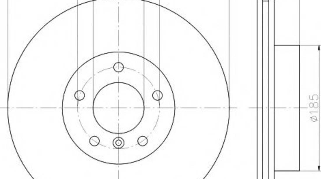 Disc frana BMW X3 (E83) (2004 - 2011) HELLA PAGID 8DD 355 112-231 piesa NOUA