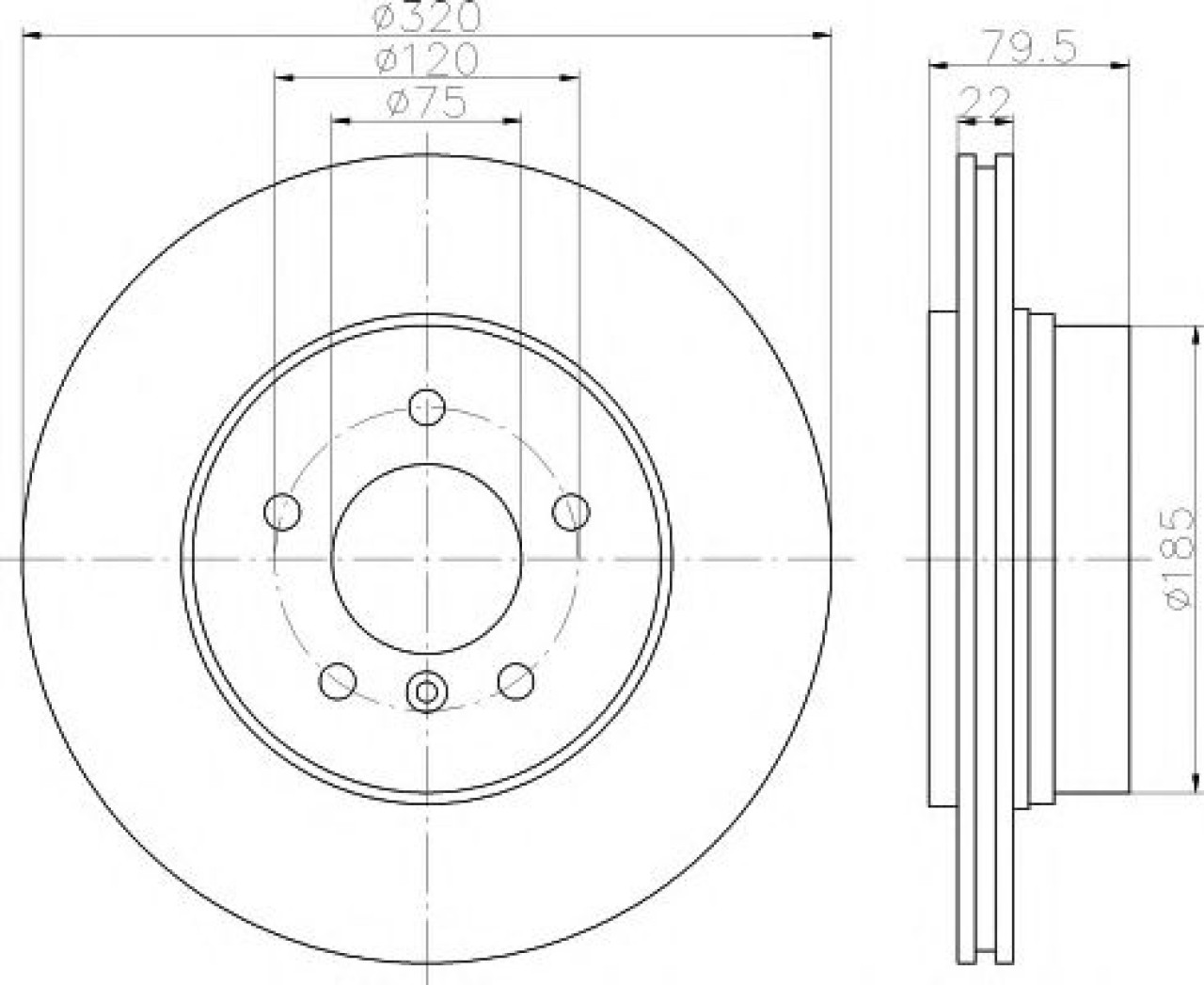 Disc frana BMW X3 (E83) (2004 - 2011) TEXTAR 92141603 piesa NOUA